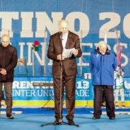Cerimonia di chiusura della Winter Universiade Trentino 2013, foto Alice Russolo, archivio Universiade Trentino 2013